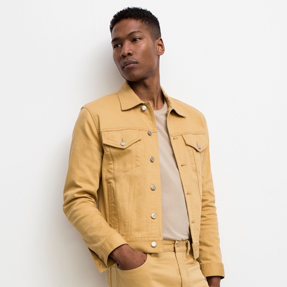 Club Monaco Colored Denim Jacket 
